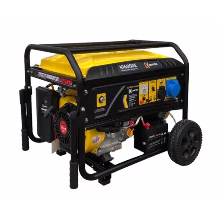 Generador Gasolina KRAFTER KI6000E 5,5 kVA para conectar ATS KRAFTER - SEDMAC
